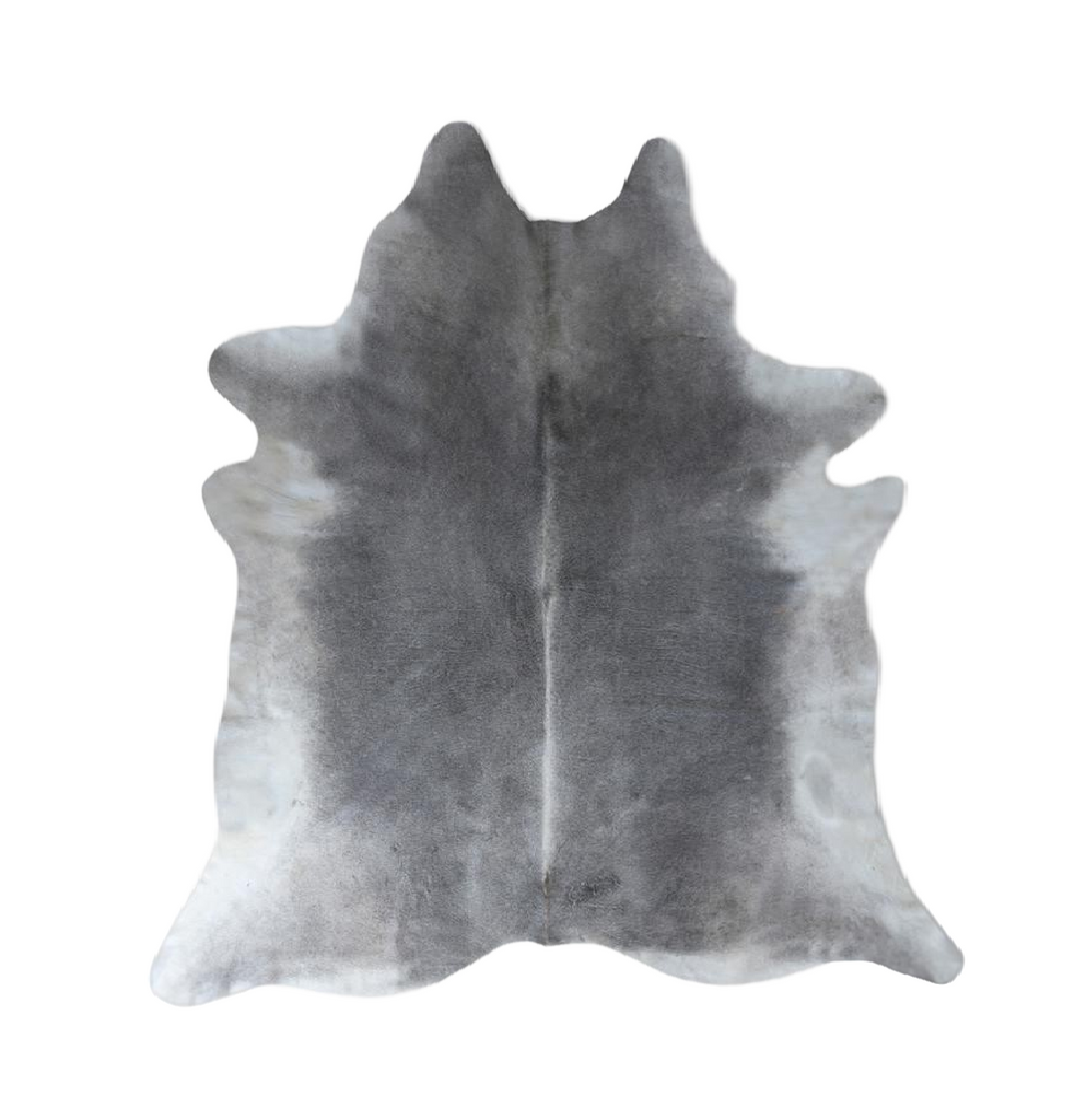 Gray Nelore Premium Brazilian Cowhide, XL CH25N R