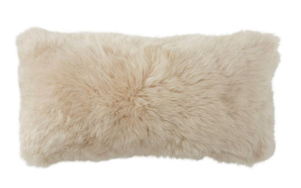 Virgin Australian Sheep Fur 12”x20” Lumbar Pillow VSF1220PLS R