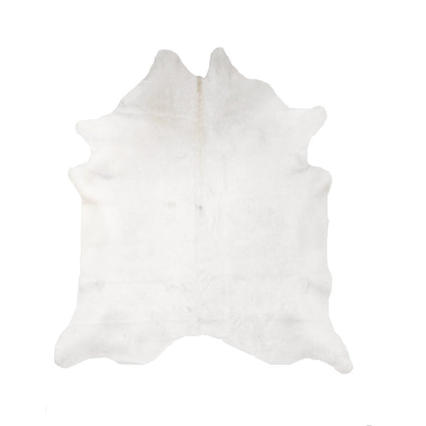 Solid Natural White, Premium Brazilian Cowhide, XL CH12N R