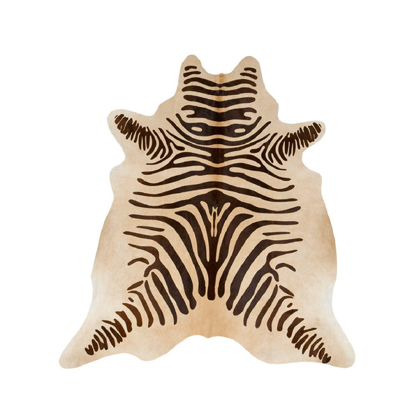 Brown Zebra Premium Brazilian Cowhide, XL CH37S R