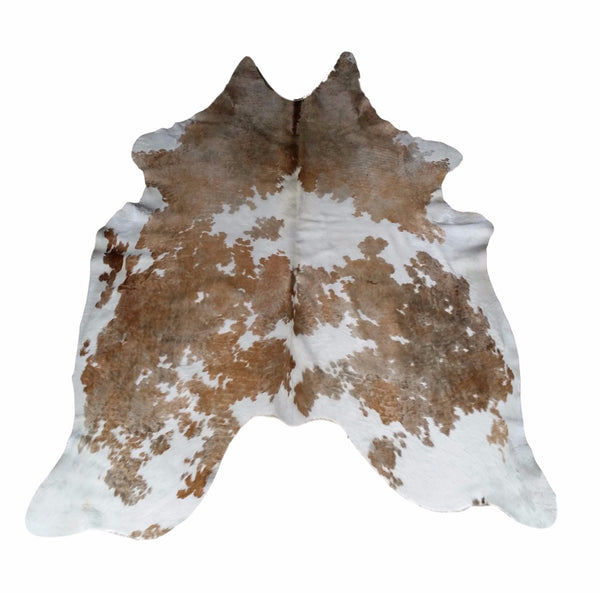 Brown & White, Light Premium Brazilian Hide, XL CH15N R