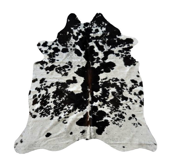 Salt & Pepper Black & White Premium Brazilian Hide, XL CH09N R